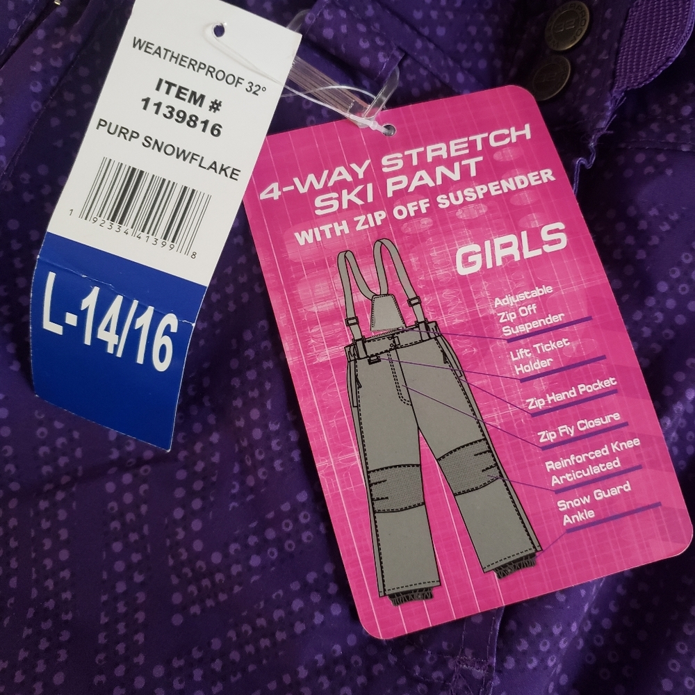 32° degrees snow pants.